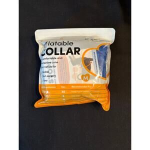 NEW BENCMATE Protective Inflatable Collar for Dogs & Cats, size Medium M